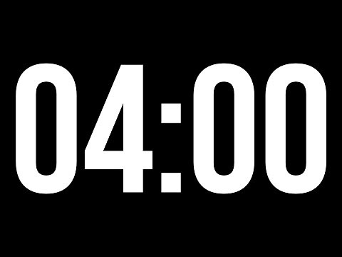 4 minute timer