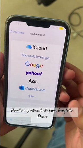 How to import contacts from Google to iPhone | Google Contacts to iPhone