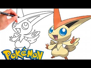 How To Draw VICTINI POKEMON #494 | Generation 5