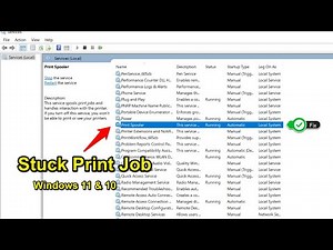 How Remove a Stuck Print Job in Windows 11 & 10