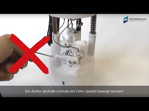 Kraftstofffördermodule richtig einbauen