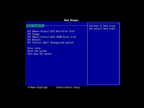 Vmware Workstation UEFI Boot Issue - Resolved