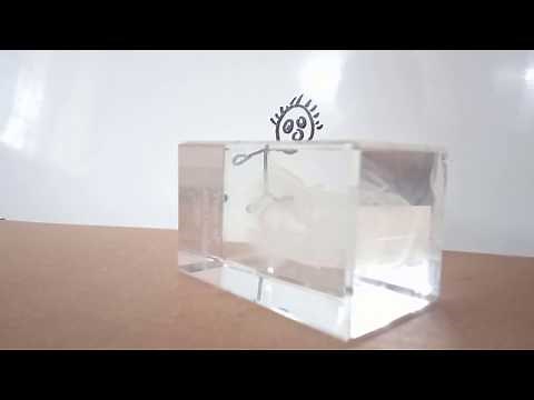 Refraction through glass slab