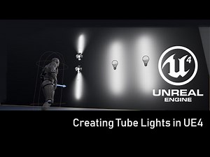 How to make Tube Lights in UE4 - Source Radius and Length Explained