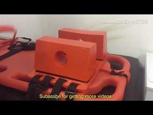 spinal board and head immobilizer