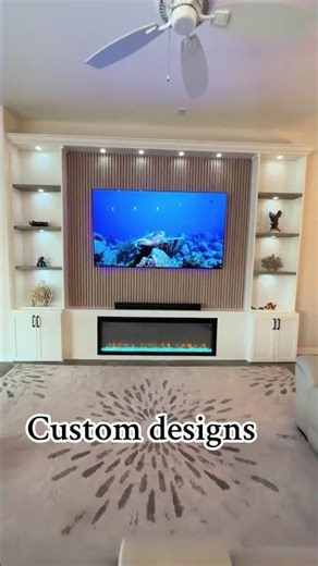 Tv entertainment center! Customized.. Living room…