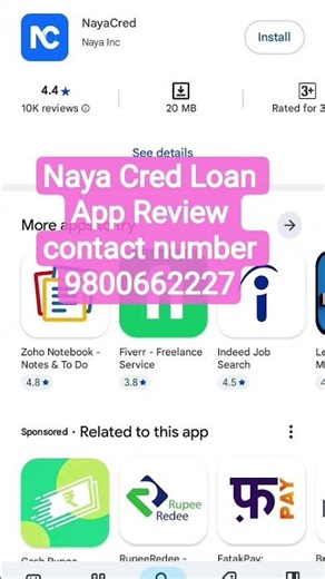 NayaCred Loan app // Naya Cred Loan App Customer care number