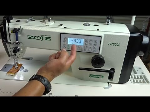 Zoje Industrial Automatic Plain Sewing Machine - Overview - Model ZJ7000E