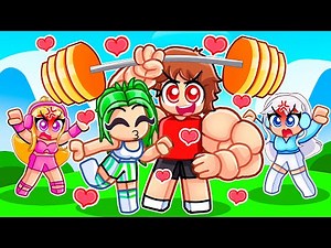 Techy Gets A New Girlfriend In Roblox Gym League...