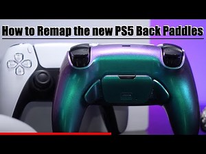 How to Remap The New PS5 Controller Back Paddles