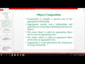 java composition aggregation and inheritance theory explanation in amharic video 31