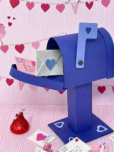 Paper Mailbox for Valentine's Day