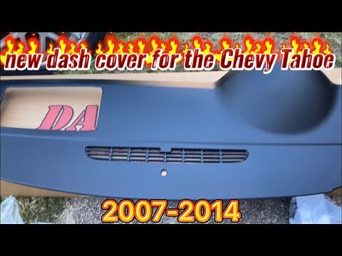 How to install a dash skin on a 2007-2013 Chevy Tahoe ,Avalanche,Silverado or suburban