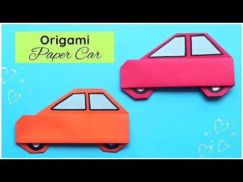 Origami Paper Car Tutorial