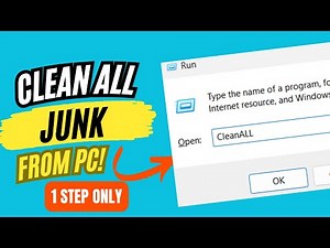 Clean Up Your Junk Files Now! -Windows 11 & 10 (Easy Way)