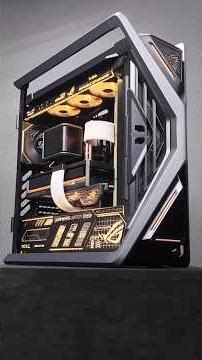 FULL ROG Hyperion GR701 GAMING PC! AMD R7 9800X3D + RTX 5080😱 #gaming #pcbuild #amd #rog
