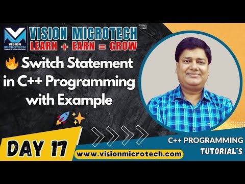 🔥 Switch Statement in C++ Programming | Switch Case Example in C++ 🚀 ✨
