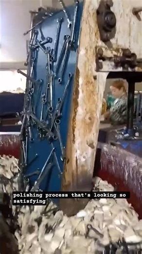 Watch the rust vanish! Satisfying wrench restoration.