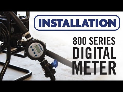 Fill-Rite 800 Series Digital Meter Installation
