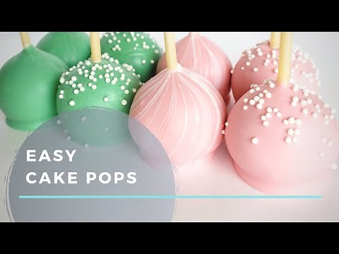 CAKE POPS (Fast & Easy)