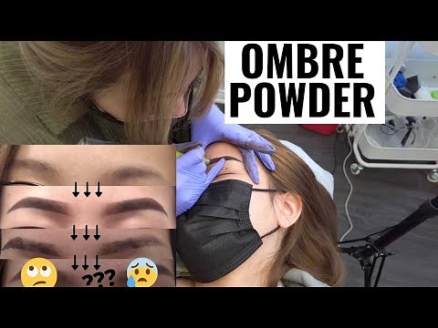 Ombre Powder Brows Procedure and Healing Process - All You Need to Know from My Experience