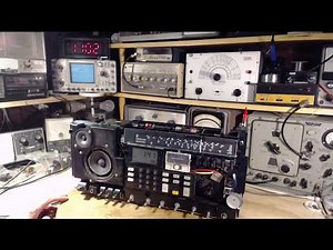 Grundig Satellit Professional 650 Video#2 - Weak Shortwave Band