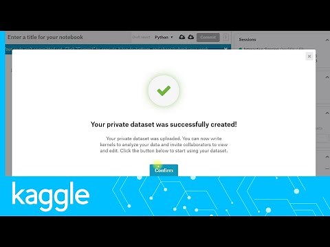 Getting Started on Kaggle: Uploading data to analyze | Kaggle