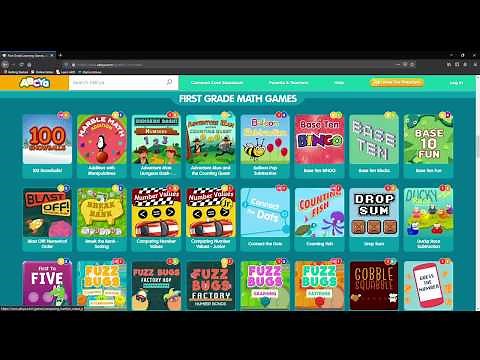 Maths game for kids - using #ABCya! Educational Platform (as explained by Kid).