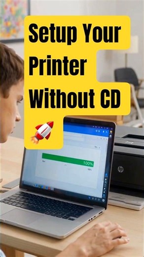 Setup Your Printer Without CD #setupprinter #printersetup #hpprintersetup #canonprintersetup