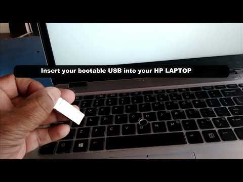 How to Boot from USB Drive on HP Laptop | BIOS Settings & Boot Menu Key