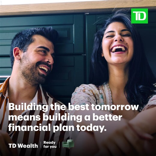 Grow your wealth with tailored advice from TD Wealth Financial Planners. Start in branch, over the phone, or from home. | TD