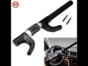Premium 5-Digit Password Steering Lock | Full Review Video