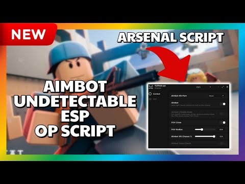 Arsenal Script Gui | Aimbot Undetectable | ESP | Mobile & PC | OP Script | Pastebin