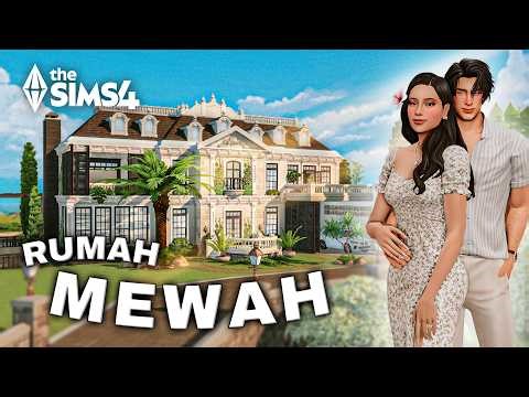 Rumah MEWAH Kembang Desa & Anak Konglomerat! 😌💸 | Sims 4 Speed Build