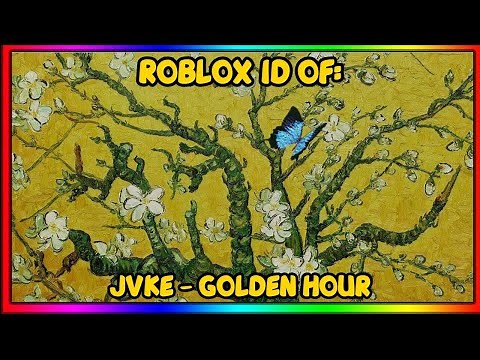JVKE - GOLDEN HOUR ROBLOX MUSIC ID/CODE | WORKING AFTER UPDATE