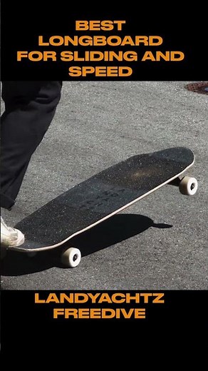 BEST LONGBOARD FOR SLIDES AND DOWNHILL - Landyachtz Freedive