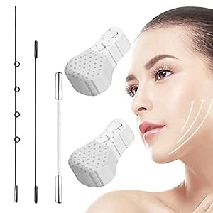 Face-Lift-Tape 80PCS-Invisible Face-Lift-Tape-Invisible-with-String Ultra-Thin-and-Waterproof Face-Tape Hiding-Wrinkles-Lifting-Saggy-Skin-Lifting-and-Firming-Saggy