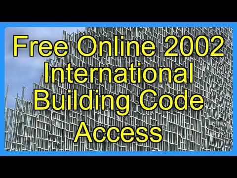 Free Online 2002 International Building Code Access