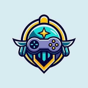 Download Ai Generated, Gamer, Gaming Logo. Royalty-Free Vector Graphic