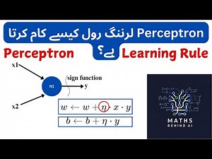 Perceptron Learning Algorithm | Perceptron Learning Rule