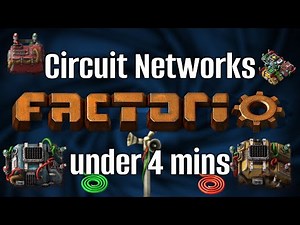 Factorio Circuit Networks explained in under 4 minutes!