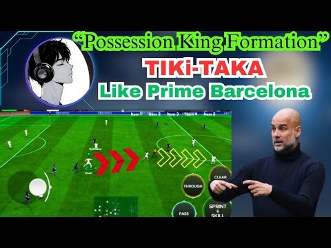 How to Play Tiki-Taka in FC Mobile (Top 5 Formations Explained)
