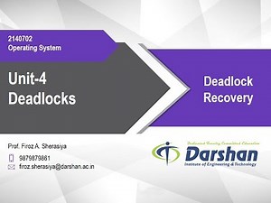 4.04 - Deadlock Recovery