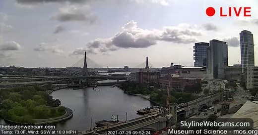 【LIVE】 Webcam Boston | SkylineWebcams