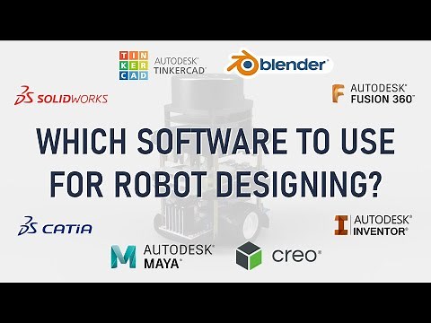 Best 3D Designing Software for Robotics || Which Software to use for Designing Robots for ROS?