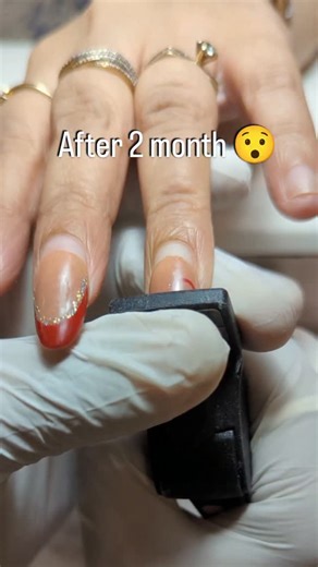 Nail traditional style on Instagram: "|| gel x Extensions ✅|| it's to long lasting ✅ . . . . .@khushi_kohli_23 . . . .#fyp #nail #nails #kesfet #gelxextensions #viral"