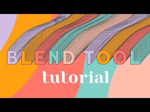 How To Use The Blend Tool In Adobe Illustrator - Top Tip Thursday (Episode 3)