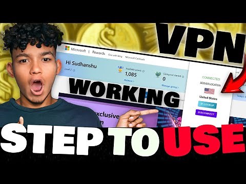 GUIDE FOR VPN In Microsoft Rewards(2024) | Get 400 Points Daily |Microsoft Rewards Vpn Trick