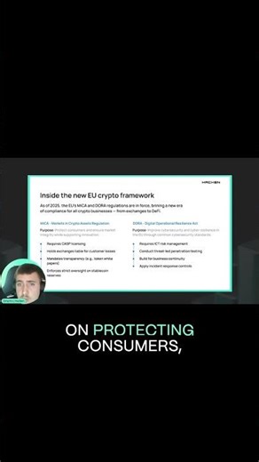 Compliance in the EU = MiCA + DORA