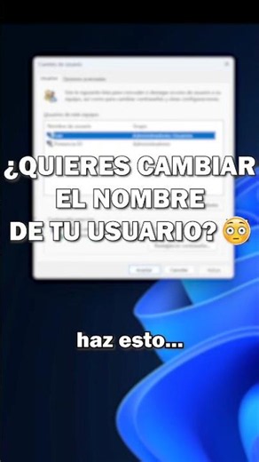 Change your user in Windows 😳